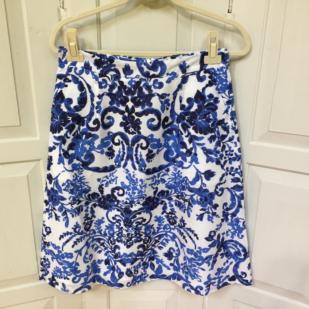 Mario Serrani Floral Skirt - Picture 1 of 13